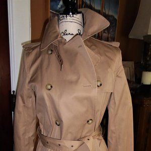 Authentic Ralph Lauren Trench Coat Size XS
